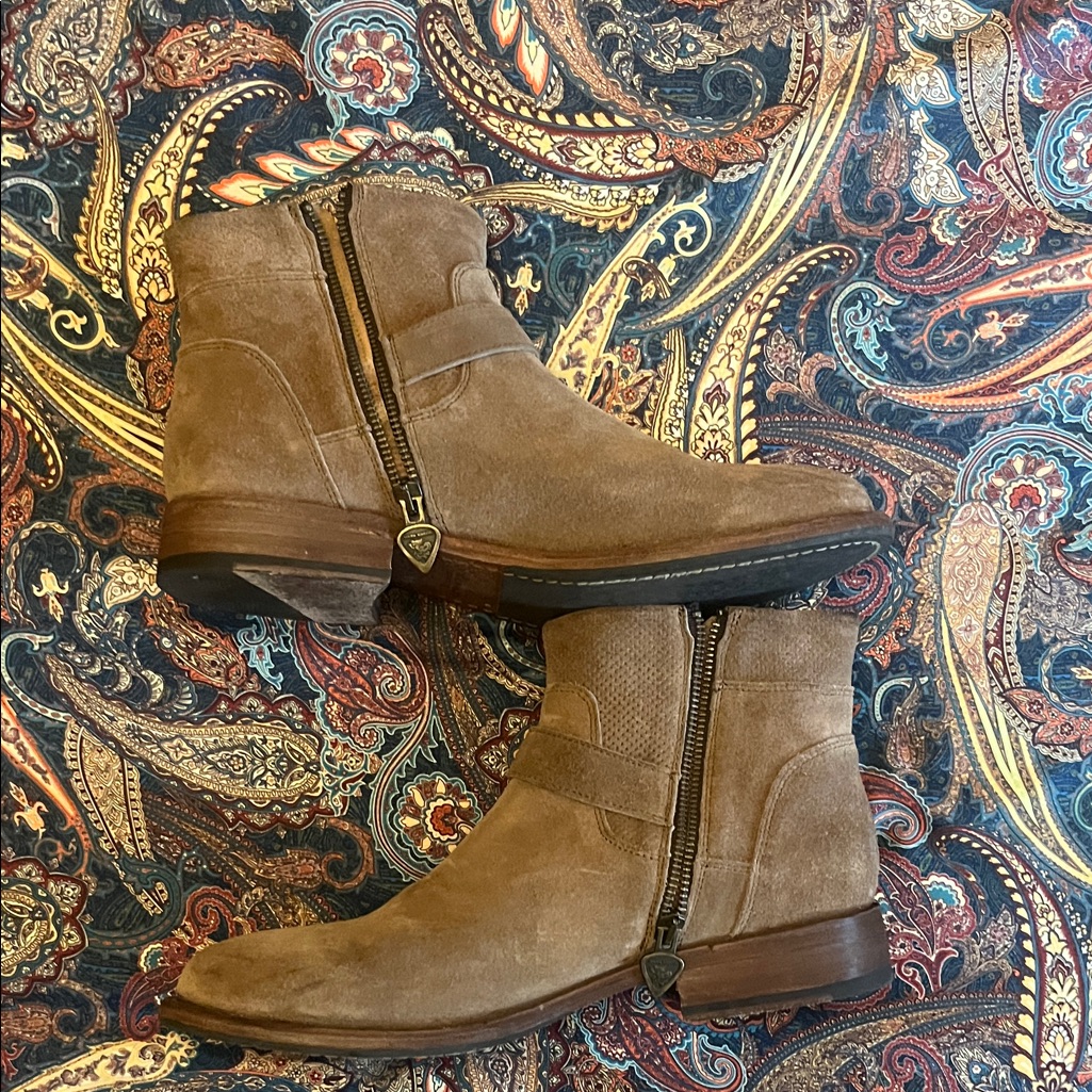 Mark Nason Tan Ankle Boots
